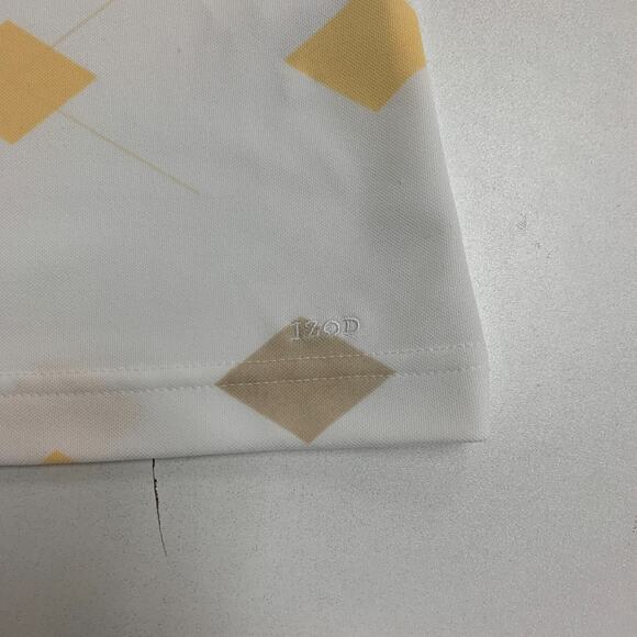 Izod Polo Shirt Womens XS Extra Small White Cool FX Short Sleeve Golf XFG Zip - Picture 8 of 11